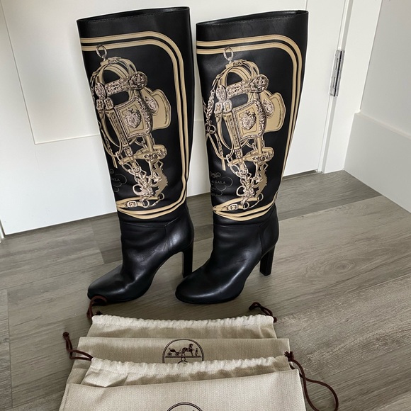 Hermes Limited Edition Boots - Picture 3 of 11